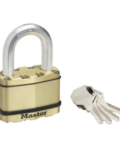 Padlock Brass Cover - Excell - Keyed - 64mm - MA455008