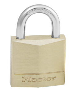 Brass Padlock - Standard Hardened Shackle - Keyed - 40mm - MA205335
