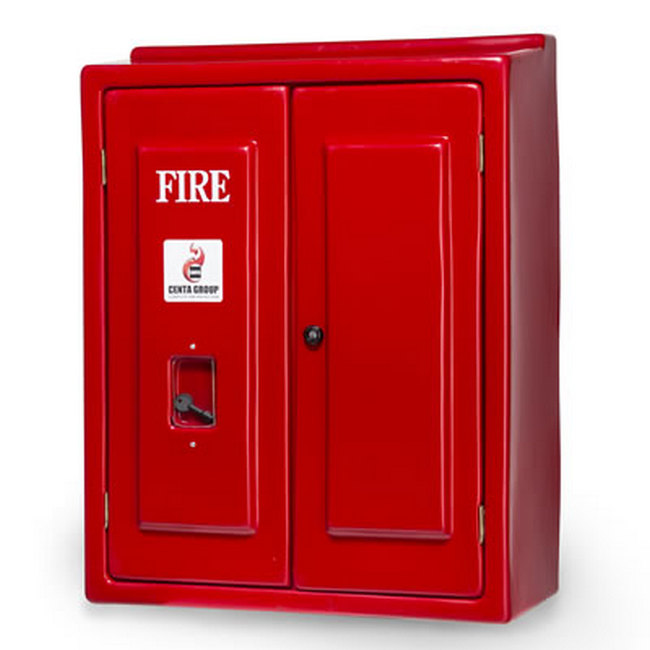 Fire Extinguisher Cabinet - Fibre Glass - Double - 9kg - F40100