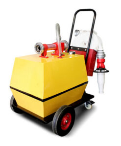 Fire Extinguisher Trolley - Empty - Foam - A, and B Class Fires - 100L - CS0125