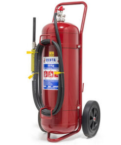 Fire Extinguisher Trolley - Full - Powder - MAP - A, B and C Class Fires - 50kg - CI0210F