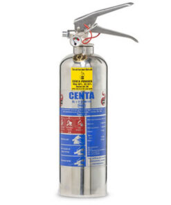 Fire Extinguisher - Full - Stainless Steel - A, B and C Class Fires - 1kg - AI2110F