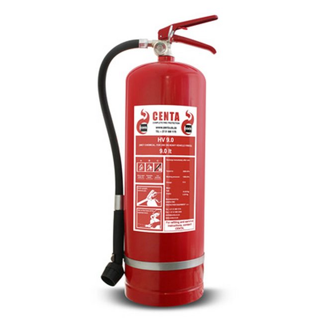 Fire Extinguisher - Full - Specialised - HV Vehicle - 9L - AAS015