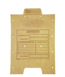 Document Dividers for Archive Storage Box - Backing Board Top - A4 - Pack of 100 - ARC006