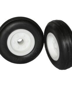 Plastic Wheels - Polypropylene - 50mm ⌀ - Pack of 2 - RJTJ50