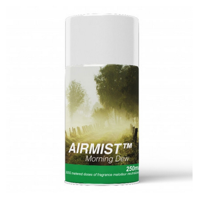Toilet Spray - Airmist Aerosol - Morning Dew - 250ml - Pack of 12 - AR_22