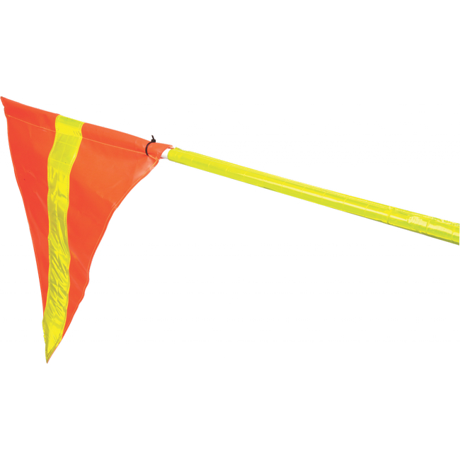 Traffic Road Flag - Pole With Split Rod - 3M - SXS403A