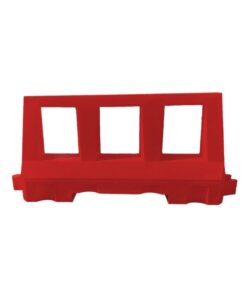 Road Barrier - Traffic - Plastic - Lite - Red - 2M - (MOQ 25) - SXS101-LITE-R