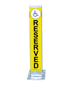 Parking Reservation Lock - Wheelchair - Steel - 1M - SXS1000