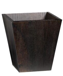 Waste Paper Bin - Contract Wooden Range - 29 x 29 x 30 cm - Imbuia - WAL956IM