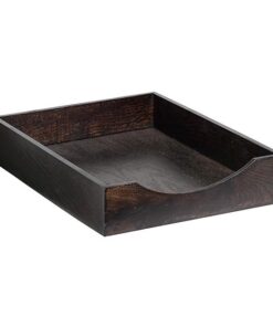 Letter Tray - Single - Contract Wooden Range - 38.5 x 28 x 8 cm - Imbuia - WAL900IM