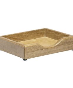 Memo Pad Holder - Executive Wooden Range - 3.5 x 17 x 4 cm - Oak - 944OA