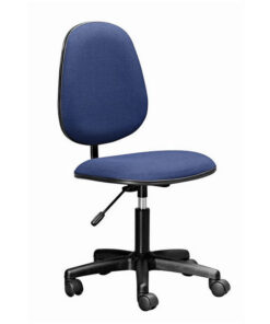 Office Typist Chair - Medium Back - Swivel - 90 x 42 x 50 cm - SE027-blue