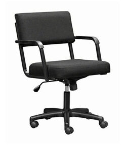 Office Chair - Economy - Half Mid Back - Swivel and Tilt Chair - 92 x 56 x 65 cm - SE013-black