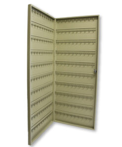 Steel Key Cabinet - 200 Key Holder - 100 x 45 x 5 cm - KEY004-ivory