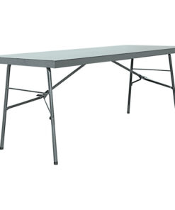 Steel Folding Table - 189 x 76 x 76 cm - FT001-grey