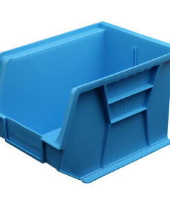 Stack & Hang Parts Storage Bin - Small Plastic Container - Size 6 - 28 x 21 x 18 cm - Blue - BIN-6-BLUE