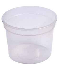 1000ml Take Away Containers - Tub Only - Clear - Pack of 200