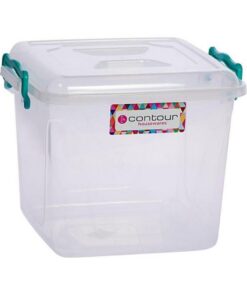 8.5L Storage Box - Mobile - Clip and Lock - Colour Options - Pack of 5