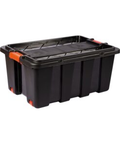 150L Storage Box - Plastic - Pack of 5
