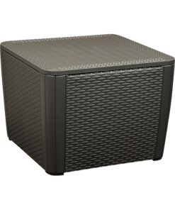 Jabulani Patio Table - Outdoor - Rattan Look - Colour Options - 57 x 57 x 43cm