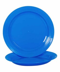 Large Plastic Catering Plates - 23cm - 10's - Colour Options - Pack of 20