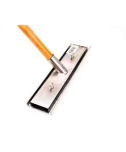 Wax Applicator Steel Frame with Wooden Handle - 30cm