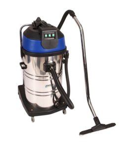 Wet and Dry Vacuum Cleaner - Kingfisher - Stainless Steel - 3 Motors - 3000W - 80L