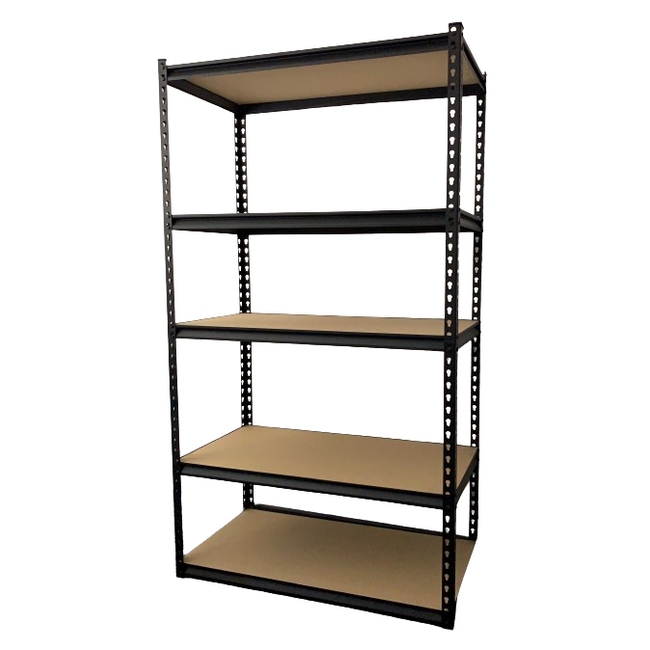 Steel Shelving - Initial Bay - 5 Shelves - Flat Packed - 92 x 46 x 183 cm - HH300102