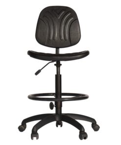 Draughtsman Chair - Plastic - Black