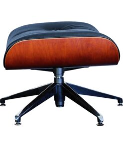 Footstool - Eames - Metal Frame - Pleather - Colour Options