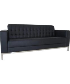 Three Seater Chair - Florence – George Nelson - 3 Seater - Pleather - Colour Options