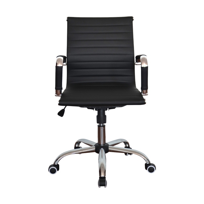 Medium Back Office Chair - Generic - PU Leather - Swivel and Tilt - Gas Height - Colour Options