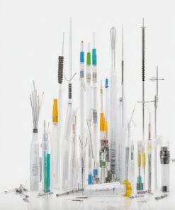 plas bottle 200ml round clear screw 100