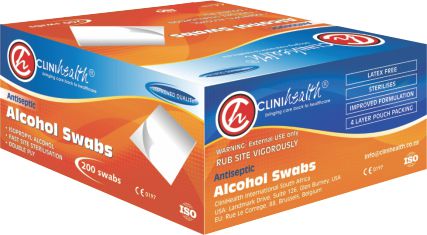 Alcohol Swabs 200s