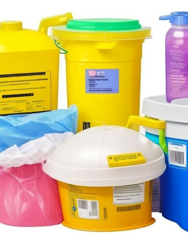 b-d dual access sharps containers 1.5 liter red - model 305487 - each