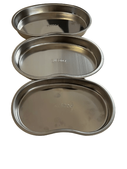kidney dish set – stainless steel