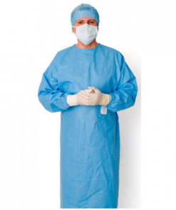 Alternative view of Disposable/folio NON REINFORCED gown - 1 unit (50gsm) Standard