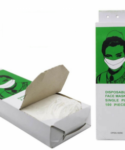 Alternative view of red hazard bags