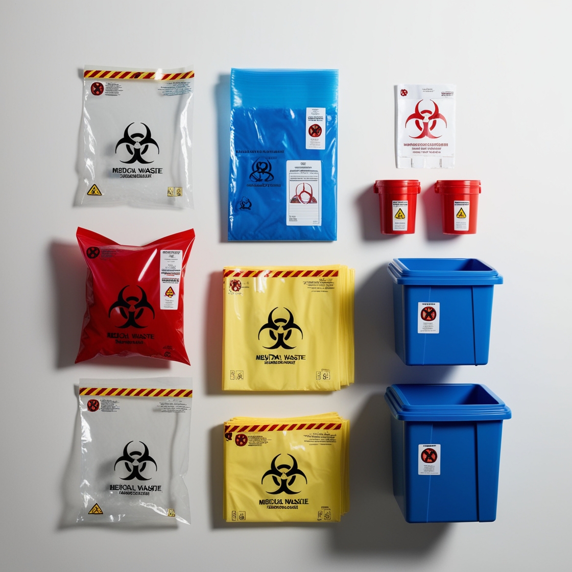 yellow sharps container