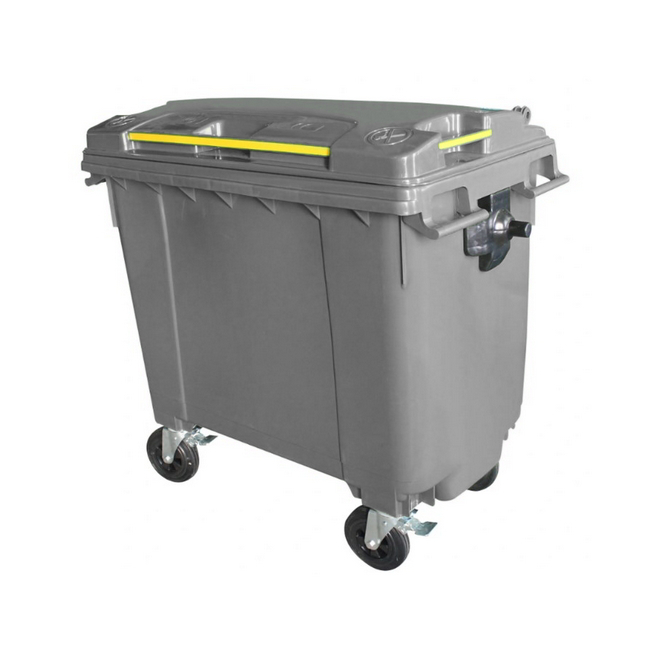 550 Litre Four Wheel Plastic Wheelie Bin