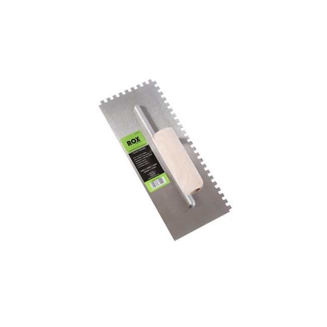 Rox Tiling Trowel - Carbon - 6mm x 6mm - 32_1_053