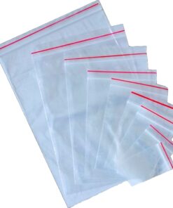 Resealable Plastic Grip Zip Lock Bags - 40 Micron - 6.5 x 8 cm - Pack of 1000 - 2G_PLMG6580