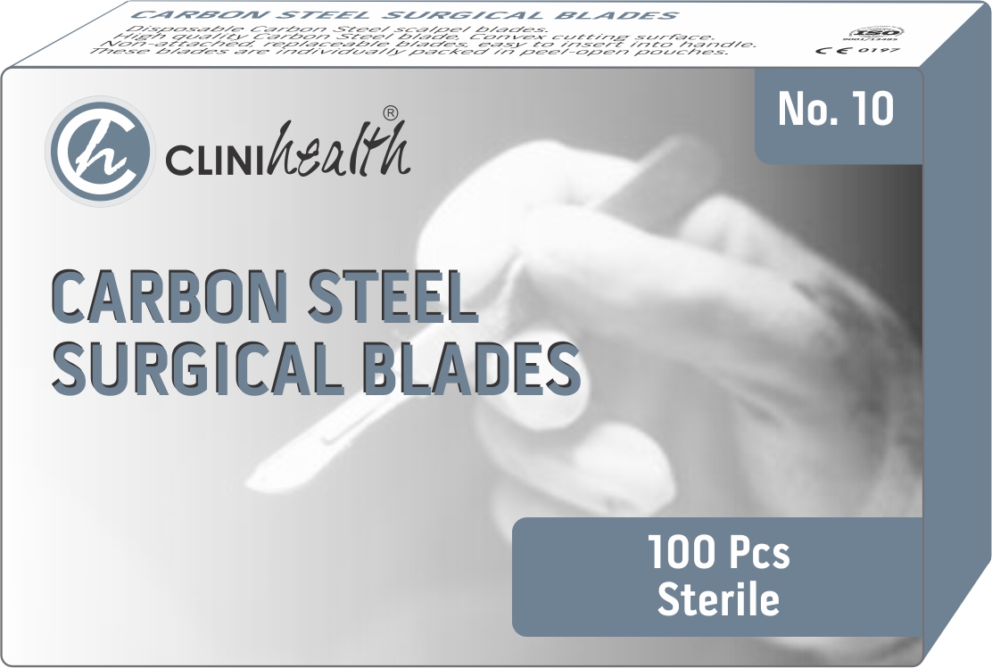 Surgical Carbon Steel Blades No.10