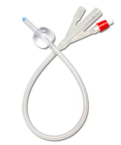 Foley Catheter 3 Way Latex Silicone – 18FG 30ml
