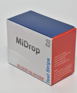 MiDrop Blood Glucose Strips 25s