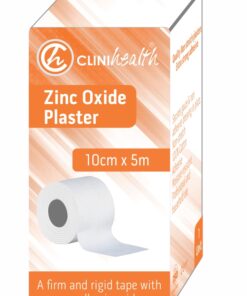 Zinc oxide Plaster Tape 10cm x 5 – Singles