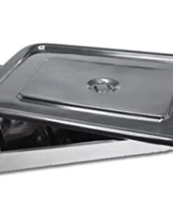 Instrument Tray Stainless steel with Cover 24x16x5cm