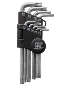 Key Torx Wrench Set - Security - Long - 9 Piece - TOOK1010