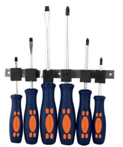 Screwdriver Set - Slotted and Philips - 6 Piece - TOOS1647